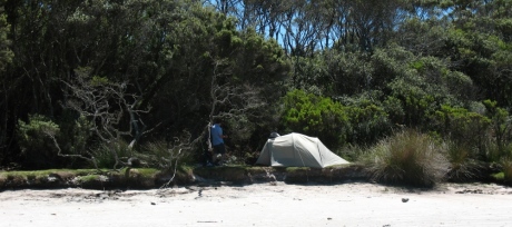 Point Eric campsite