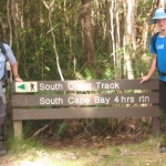 End of the South Coast Track