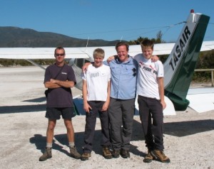 Tasair flight to Melaleuca
