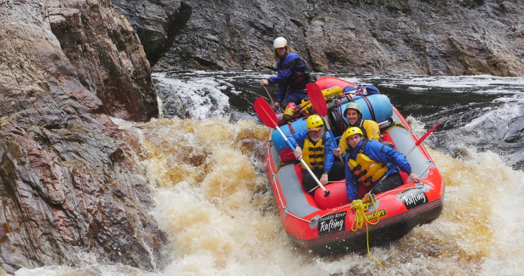 Franklin River rafting photo